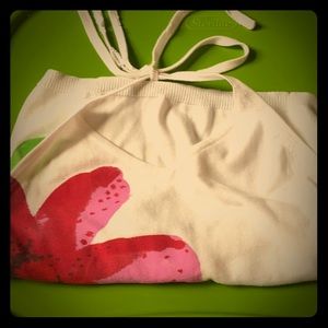 Tommy Hilfiger cropped flower shirt